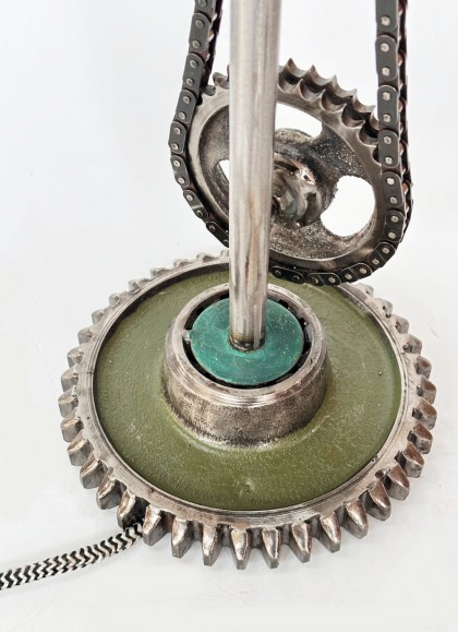 Veioza model industrial pictat manual